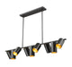 Z-Lite - 7520-9L-MB - Nine Light Linear Chandelier - Lumina - Matte Black
