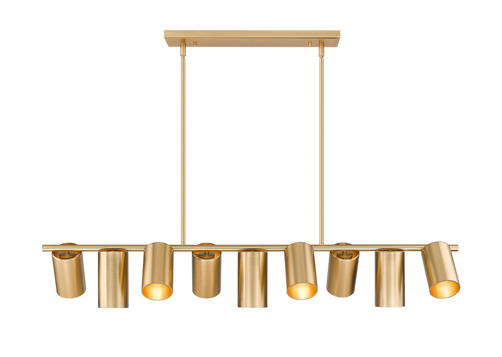 Z-Lite - 7520-9L-MGLD - Nine Light Linear Chandelier - Lumina - Modern Gold