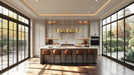 Z-Lite - 7520-9L-MGLD - Nine Light Linear Chandelier - Lumina - Modern Gold