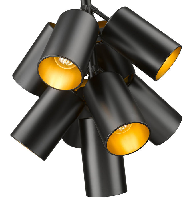 Z-Lite - 7520-9MB - Nine Light Chandelier - Lumina - Matte Black