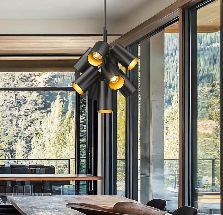 Z-Lite - 7520-9MB - Nine Light Chandelier - Lumina - Matte Black