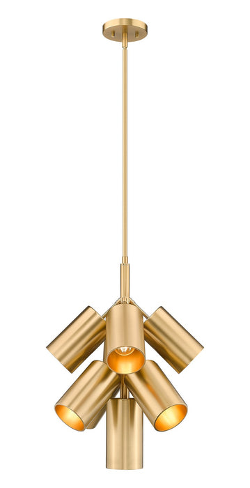 Z-Lite - 7520-9MGLD - Nine Light Chandelier - Lumina - Modern Gold