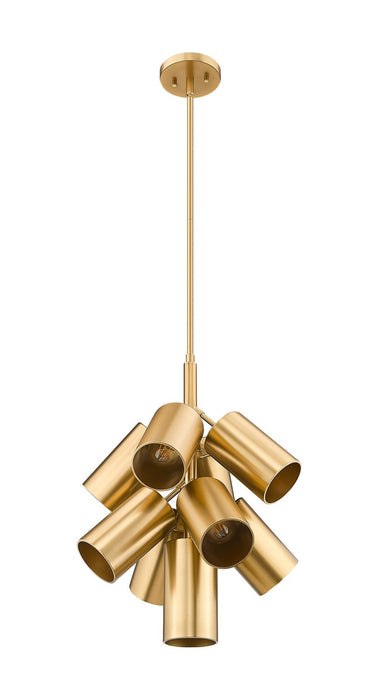 Z-Lite - 7520-9MGLD - Nine Light Chandelier - Lumina - Modern Gold