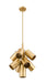 Z-Lite - 7520-9MGLD - Nine Light Chandelier - Lumina - Modern Gold
