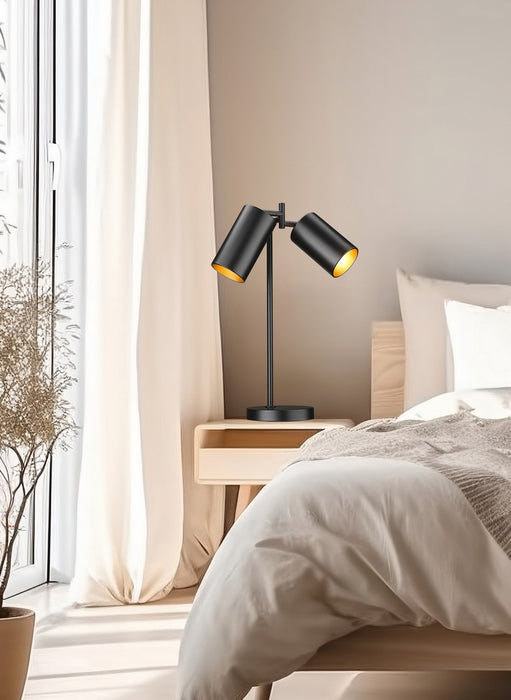 Z-Lite - 7520TL-MB - Two Light Table Lamp - Lumina - Matte Black