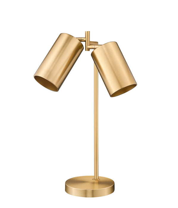 Z-Lite - 7520TL-MGLD - Two Light Table Lamp - Lumina - Modern Gold