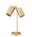 Z-Lite - 7520TL-MGLD - Two Light Table Lamp - Lumina - Modern Gold