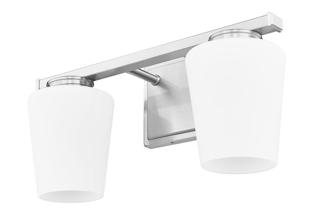 Z-Lite - 7703-2V-BN - Two Light Vanity - Nextra - Brushed Nickel