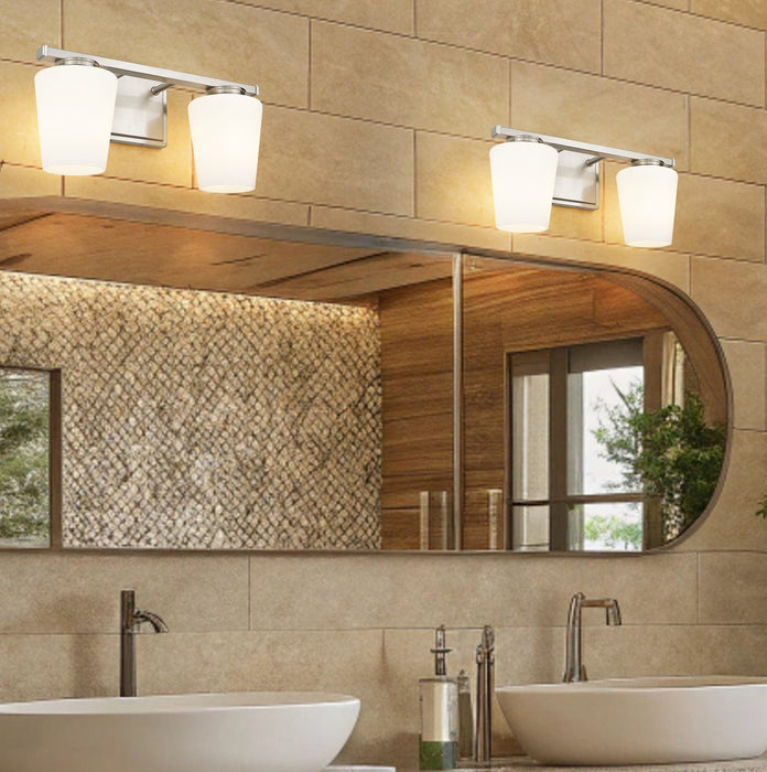 Z-Lite - 7703-2V-BN - Two Light Vanity - Nextra - Brushed Nickel