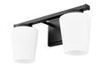 Z-Lite - 7703-2V-MB - Two Light Vanity - Nextra - Matte Black