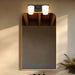 Z-Lite - 7703-2V-MB - Two Light Vanity - Nextra - Matte Black