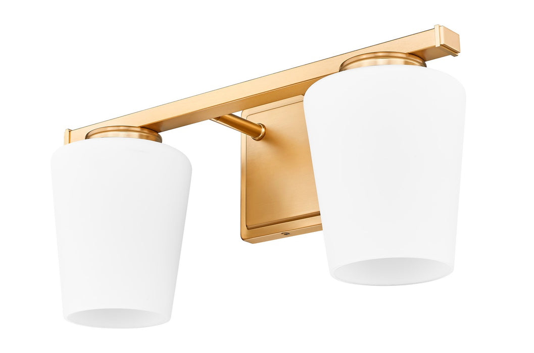 Z-Lite - 7703-2V-MGLD - Two Light Vanity - Nextra - Modern Gold