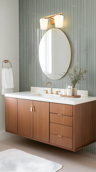 Z-Lite - 7703-2V-MGLD - Two Light Vanity - Nextra - Modern Gold