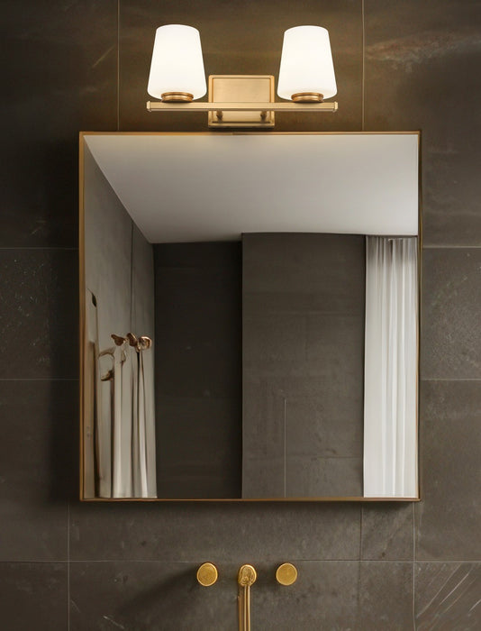 Z-Lite - 7703-2V-MGLD - Two Light Vanity - Nextra - Modern Gold