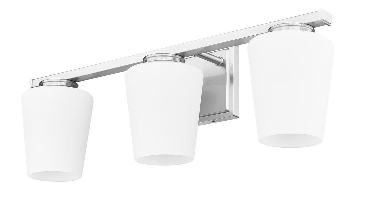 Z-Lite - 7703-3V-BN - Three Light Vanity - Nextra - Brushed Nickel