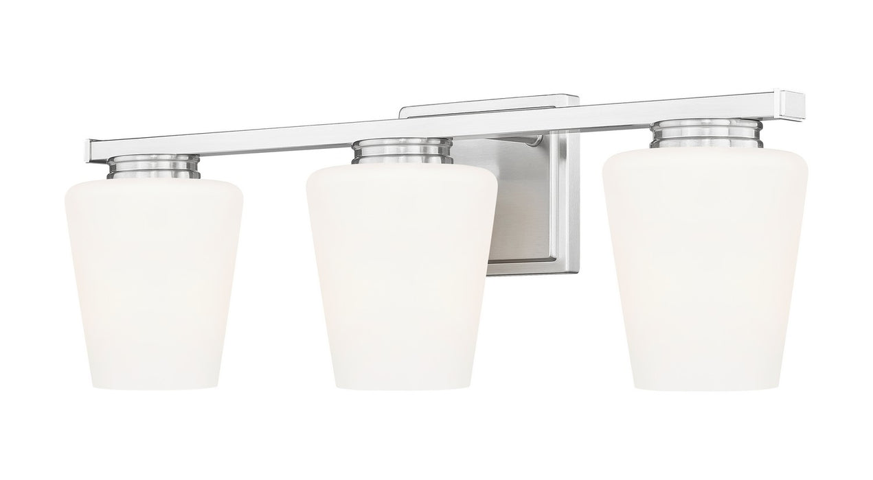 Z-Lite - 7703-3V-BN - Three Light Vanity - Nextra - Brushed Nickel