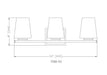 Z-Lite - 7703-3V-CH - Three Light Vanity - Nextra - Chrome
