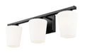 Z-Lite - 7703-3V-MB - Three Light Vanity - Nextra - Matte Black