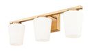 Z-Lite - 7703-3V-MGLD - Three Light Vanity - Nextra - Modern Gold
