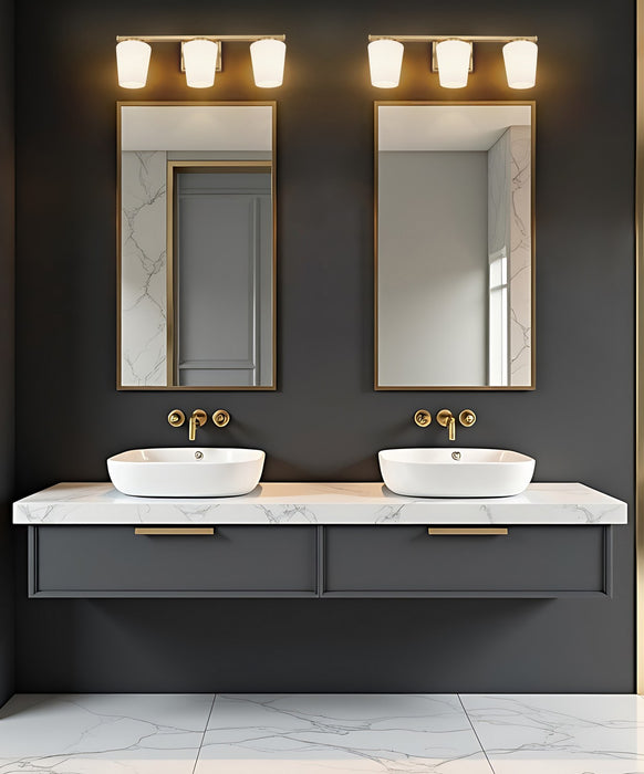 Z-Lite - 7703-3V-MGLD - Three Light Vanity - Nextra - Modern Gold