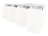 Z-Lite - 7703-4V-BN - Four Light Vanity - Nextra - Brushed Nickel
