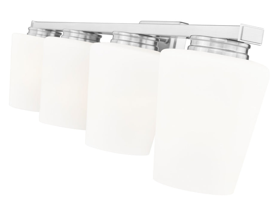 Z-Lite - 7703-4V-BN - Four Light Vanity - Nextra - Brushed Nickel
