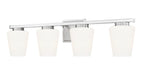 Z-Lite - 7703-4V-BN - Four Light Vanity - Nextra - Brushed Nickel