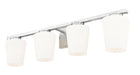 Z-Lite - 7703-4V-BN - Four Light Vanity - Nextra - Brushed Nickel