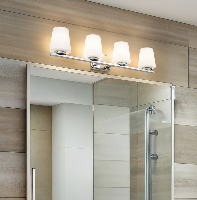 Z-Lite - 7703-4V-CH - Four Light Vanity - Nextra - Chrome