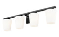 Z-Lite - 7703-4V-MB - Four Light Vanity - Nextra - Matte Black