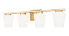 Z-Lite - 7703-4V-MGLD - Four Light Vanity - Nextra - Modern Gold
