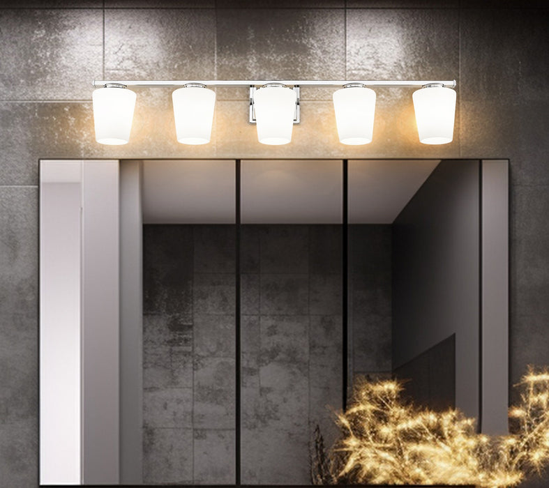 Z-Lite - 7703-5V-CH - Five Light Vanity - Nextra - Chrome