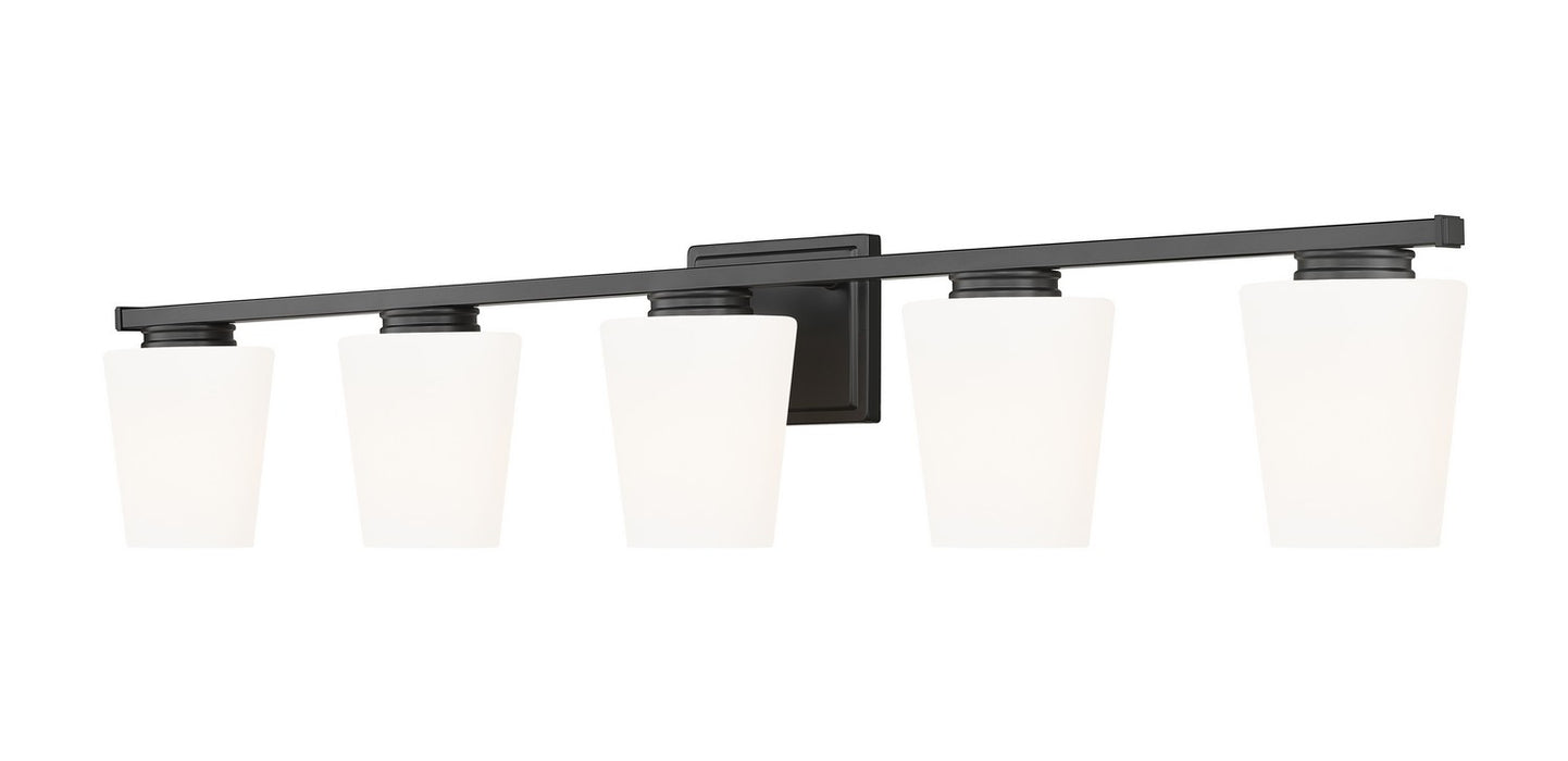 Z-Lite - 7703-5V-MB - Five Light Vanity - Nextra - Matte Black