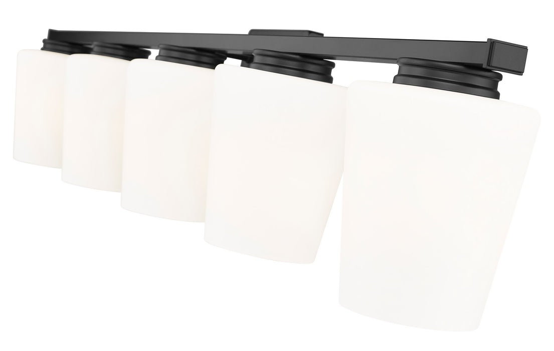 Z-Lite - 7703-5V-MB - Five Light Vanity - Nextra - Matte Black