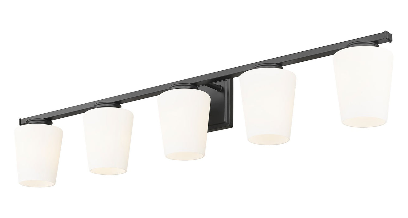 Z-Lite - 7703-5V-MB - Five Light Vanity - Nextra - Matte Black