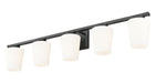 Z-Lite - 7703-5V-MB - Five Light Vanity - Nextra - Matte Black