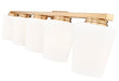 Z-Lite - 7703-5V-MGLD - Five Light Vanity - Nextra - Modern Gold