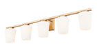 Z-Lite - 7703-5V-MGLD - Five Light Vanity - Nextra - Modern Gold