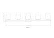 Z-Lite - 7703-5V-MGLD - Five Light Vanity - Nextra - Modern Gold