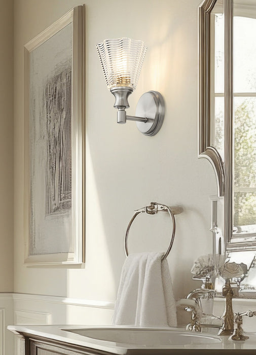 Z-Lite - 7704-1S-BN - One Light Wall Sconce - Auden - Brushed Nickel
