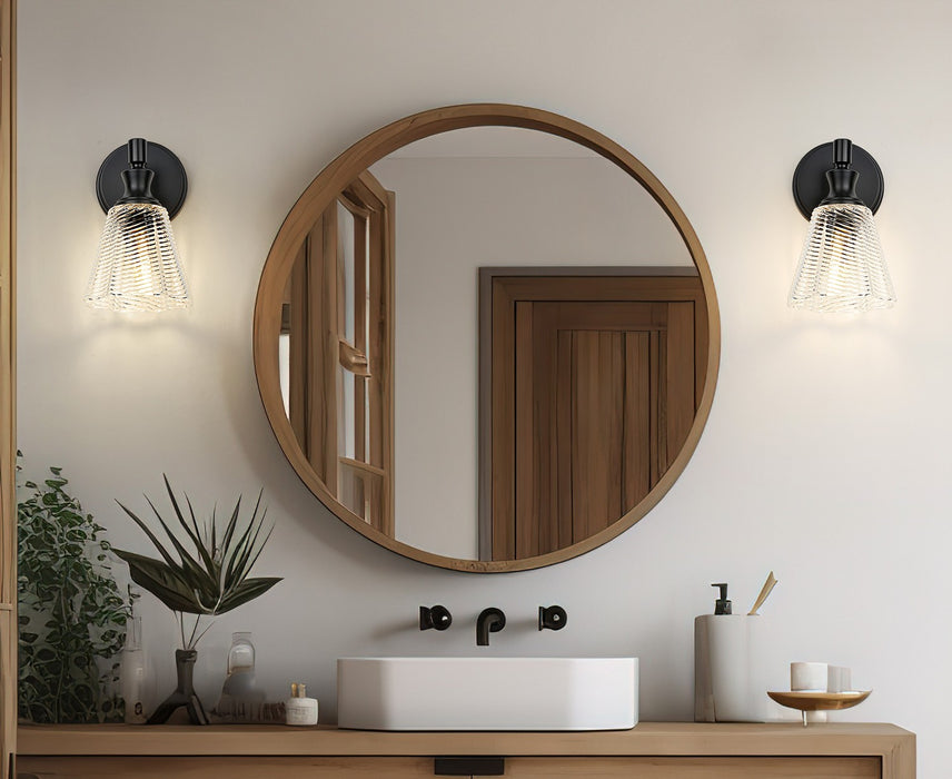 Z-Lite - 7704-1S-MB - One Light Wall Sconce - Auden - Matte Black