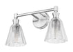 Z-Lite - 7704-2V-BN - Two Light Vanity - Auden - Brushed Nickel