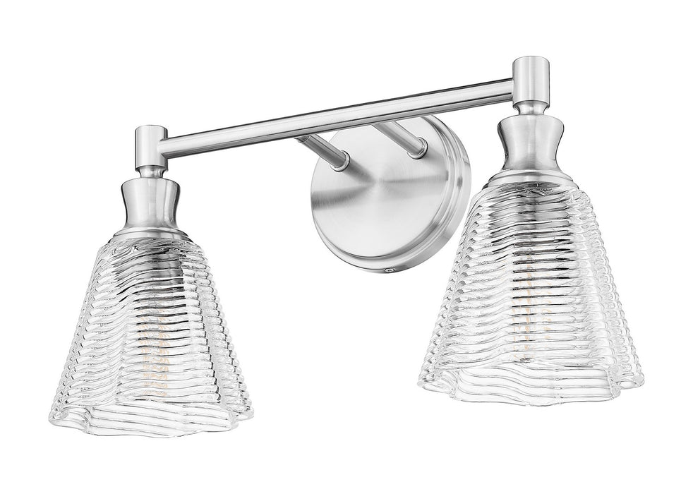 Z-Lite - 7704-2V-BN - Two Light Vanity - Auden - Brushed Nickel