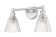 Z-Lite - 7704-2V-BN - Two Light Vanity - Auden - Brushed Nickel