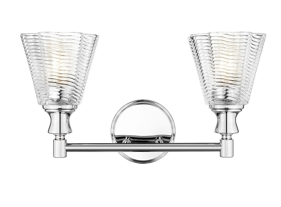 Z-Lite - 7704-2V-CH - Two Light Vanity - Auden - Chrome