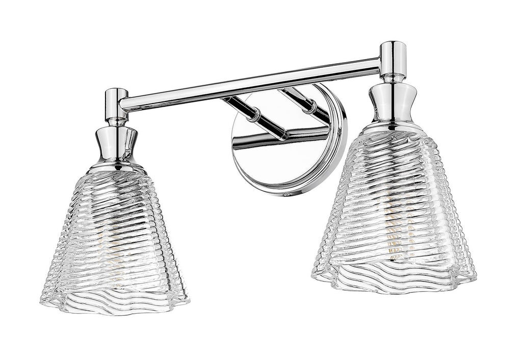 Z-Lite - 7704-2V-CH - Two Light Vanity - Auden - Chrome