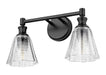 Z-Lite - 7704-2V-MB - Two Light Vanity - Auden - Matte Black