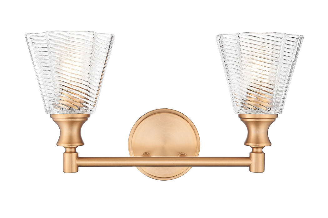 Z-Lite - 7704-2V-MGLD - Two Light Vanity - Auden - Modern Gold
