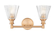 Z-Lite - 7704-2V-MGLD - Two Light Vanity - Auden - Modern Gold