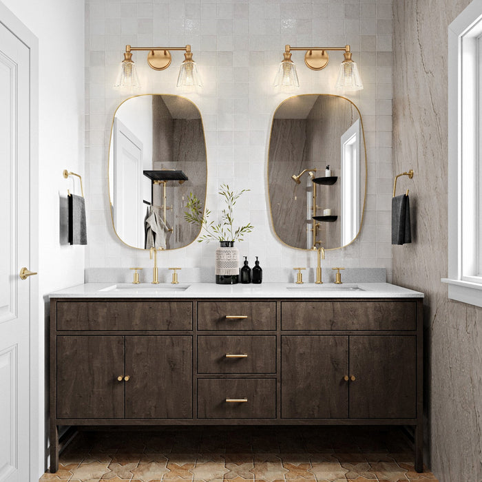 Z-Lite - 7704-2V-MGLD - Two Light Vanity - Auden - Modern Gold